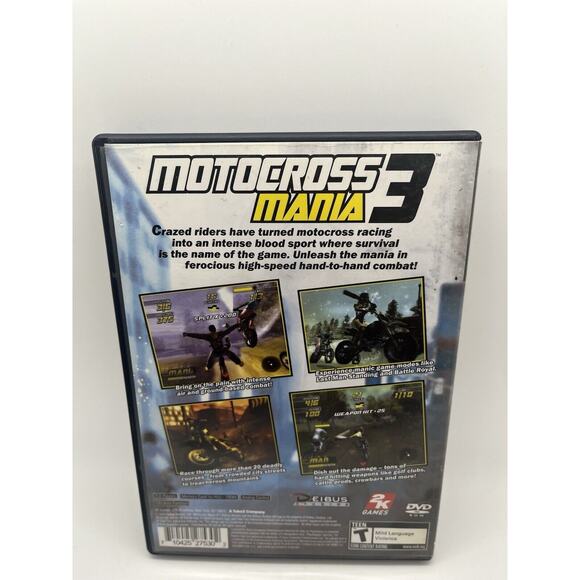 Motocross Mania 3 PS2 CIB (Sony PlayStation 2) Complete with Manual Tested - Picture 2 of 7